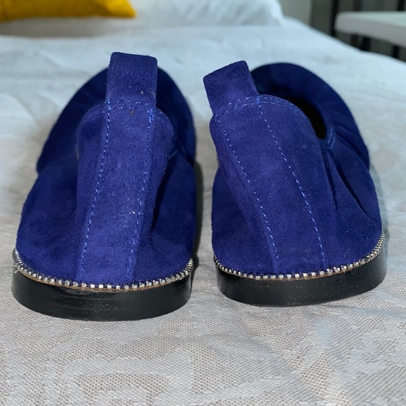 Botkier MASON Flats Blue ultramarine Suede, Size 8.5 - Picture 7 of 8